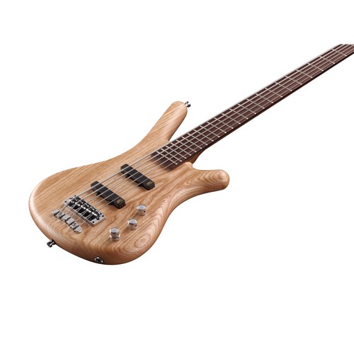 Warwick Teambuilt Pro Series Corvette Ash, 5-String, Active - Natural Transparent Satin act/act ASH fretted w/ Bag